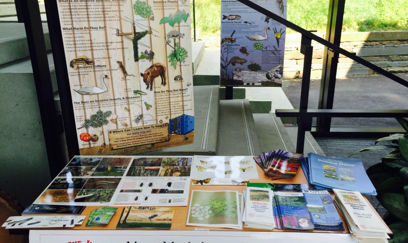 NYISRI and Cornell Plantations Host Tabling Event to Promote Invasive Species Awareness